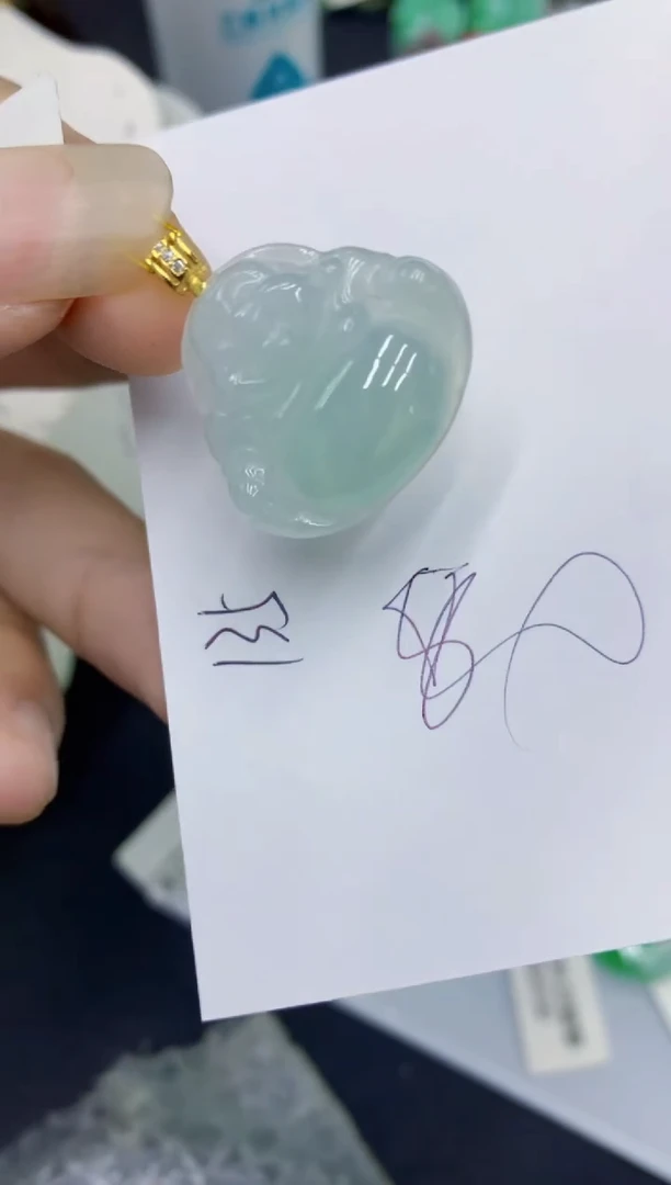 翡翠未镶嵌颈饰11111111111
