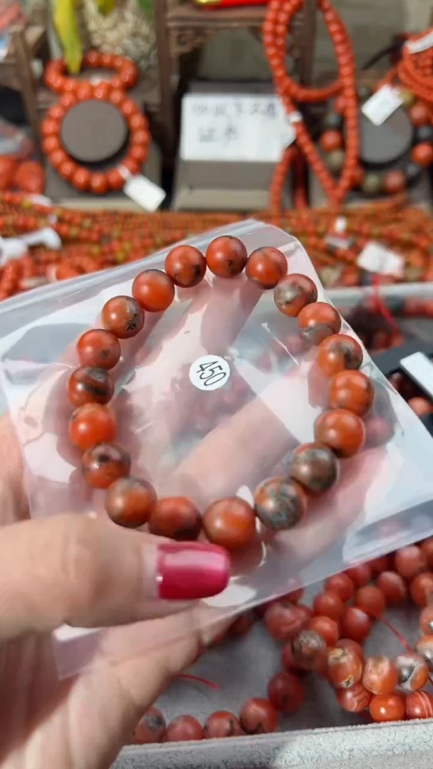【闪购商品】南红玛瑙手串未镶嵌11