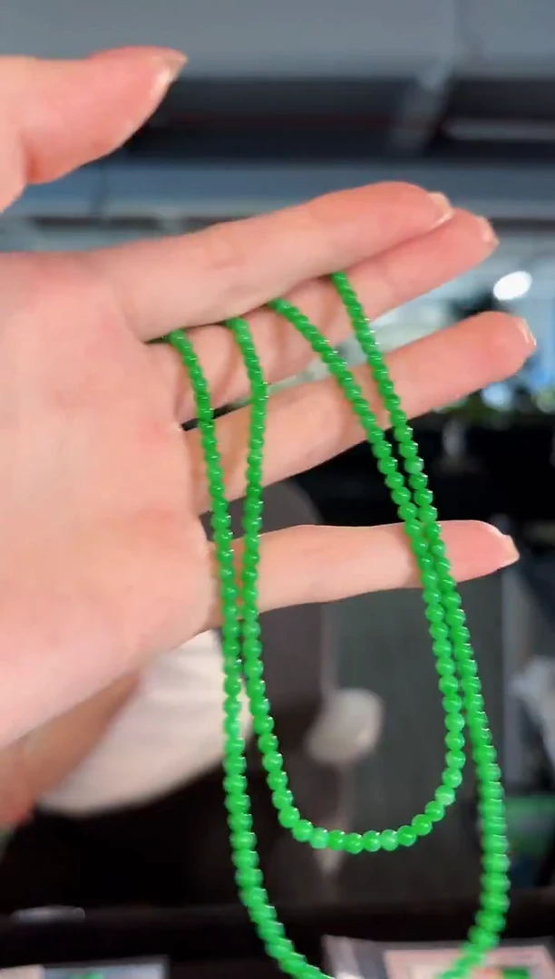 颈饰未镶嵌翡翠 缅甸A货/支持复检/一件