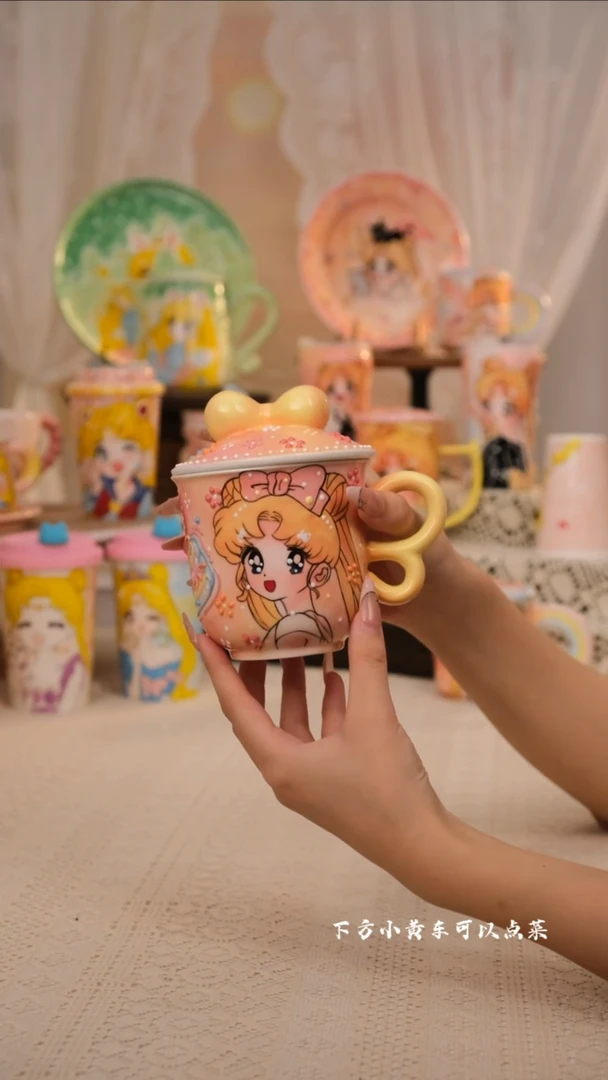 杯子手工创意设计款陶瓷