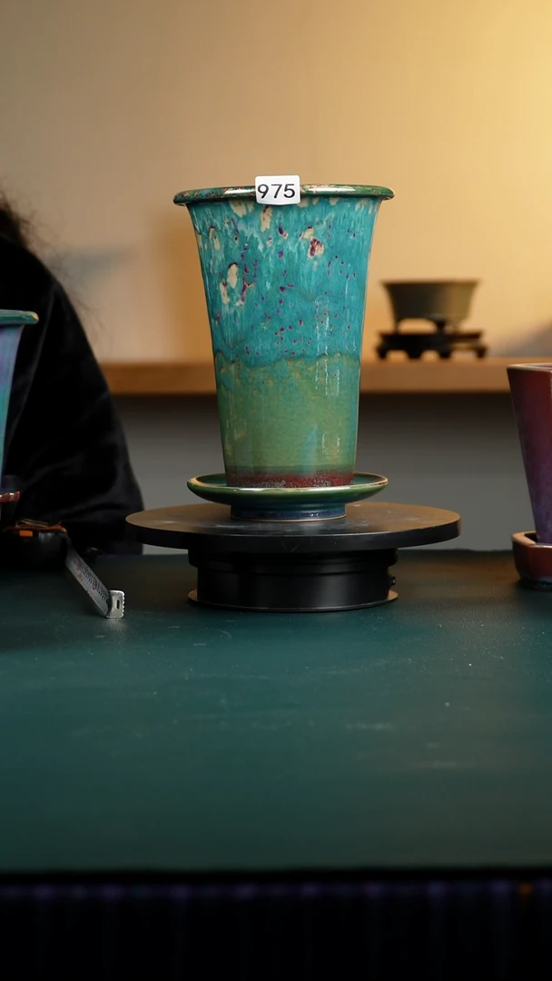 975福利窑变兰花盆23/21.5/20.5/16/13 不退不换