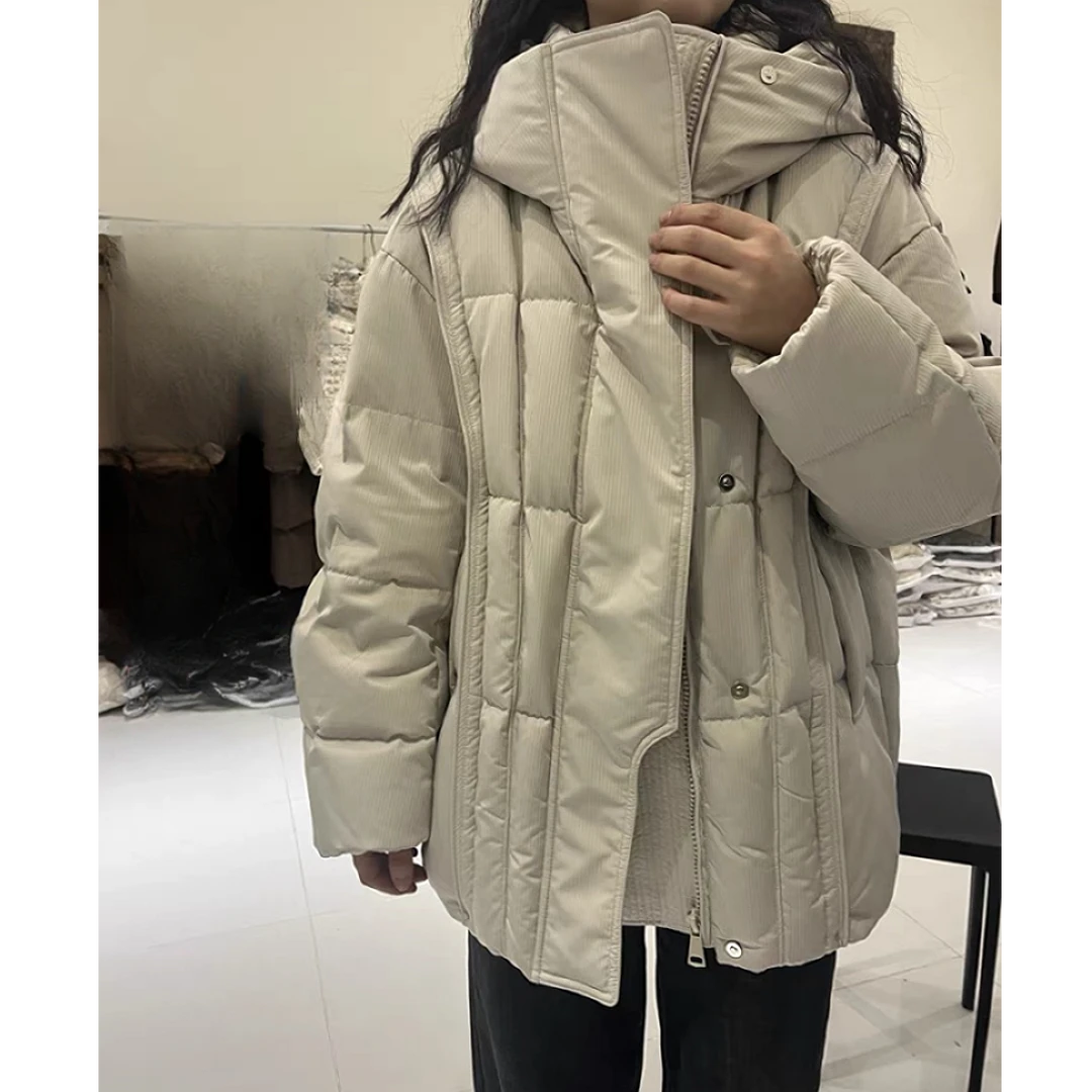 Pada.嘻&WANG【雪舞凌峰】95白鹅绒 经典连帽羽绒服 25611 Fortune