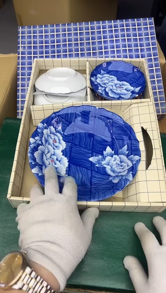 【闪购商品】1大5小中古回流瓷器好看，谨慎参拍