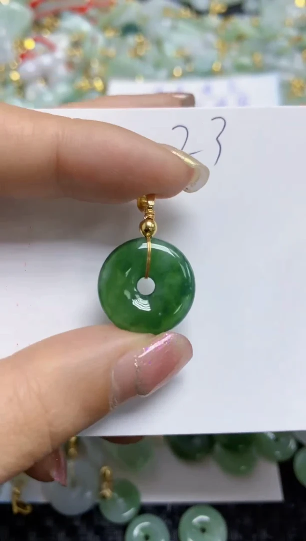 【闪购商品】翡翠颈饰合金   天然A货翡翠