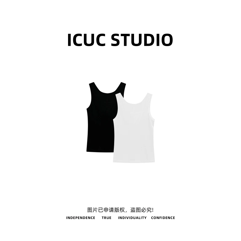 ICUC STUDIO-【极简超级百搭】夏季新款气质显瘦背心2912