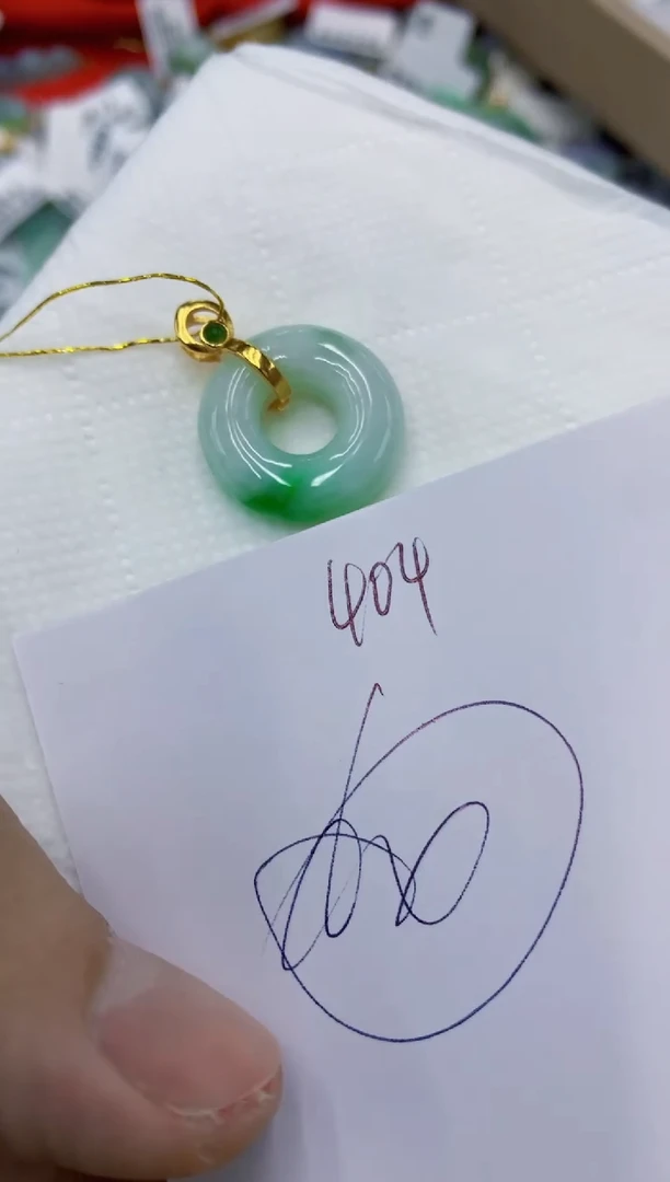 翡翠未镶嵌颈饰111111111111