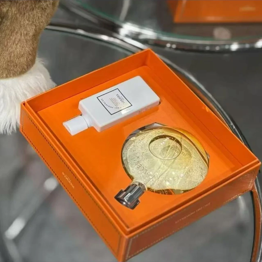 全新未使用 Hermes/爱马仕 爱马仕橘彩星光香水套组100ML