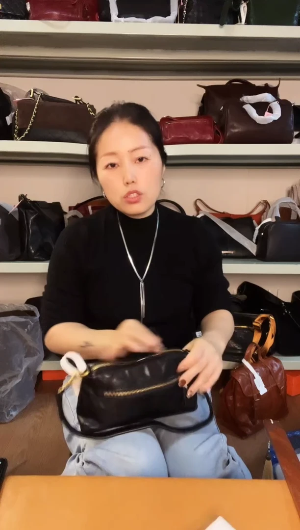 牛皮（革）高端订制时尚百搭女士手提斜跨包