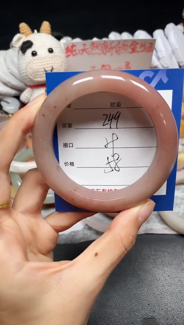 未镶嵌手镯石英质玉249