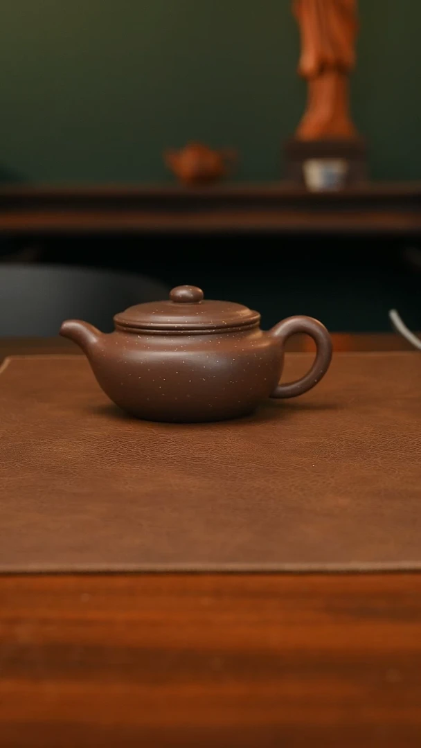 茶壶紫砂大**恋魏裕峰-大口扁腹