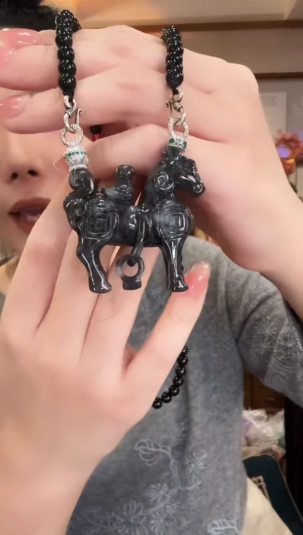 颈饰未镶嵌翡翠国风