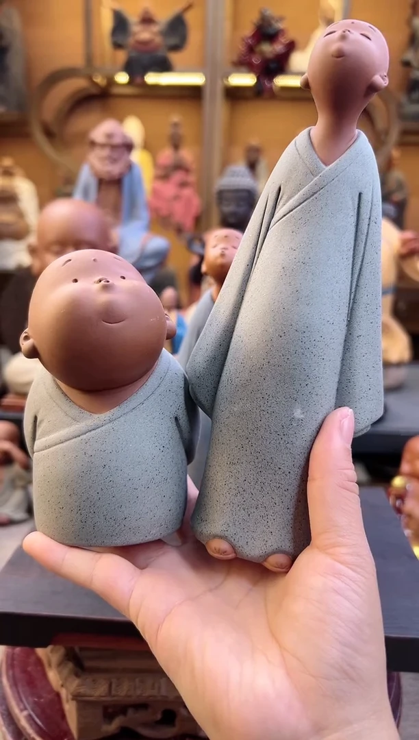 紫砂茶宠器闵茶宠摆件