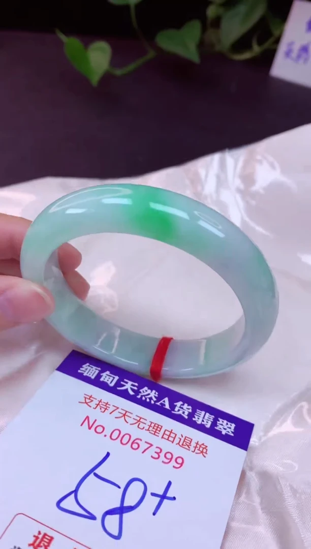 未镶嵌手镯翡翠58（7天无理由退换 ）