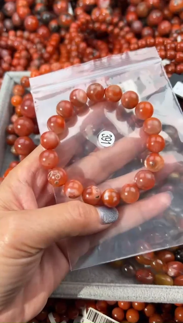 未镶嵌手串南红玛瑙11+