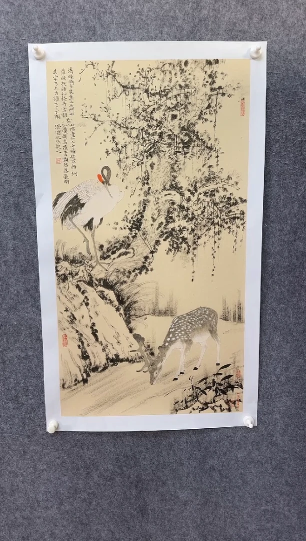 【闪购商品】国画ST-HBC花鸟绘画作品