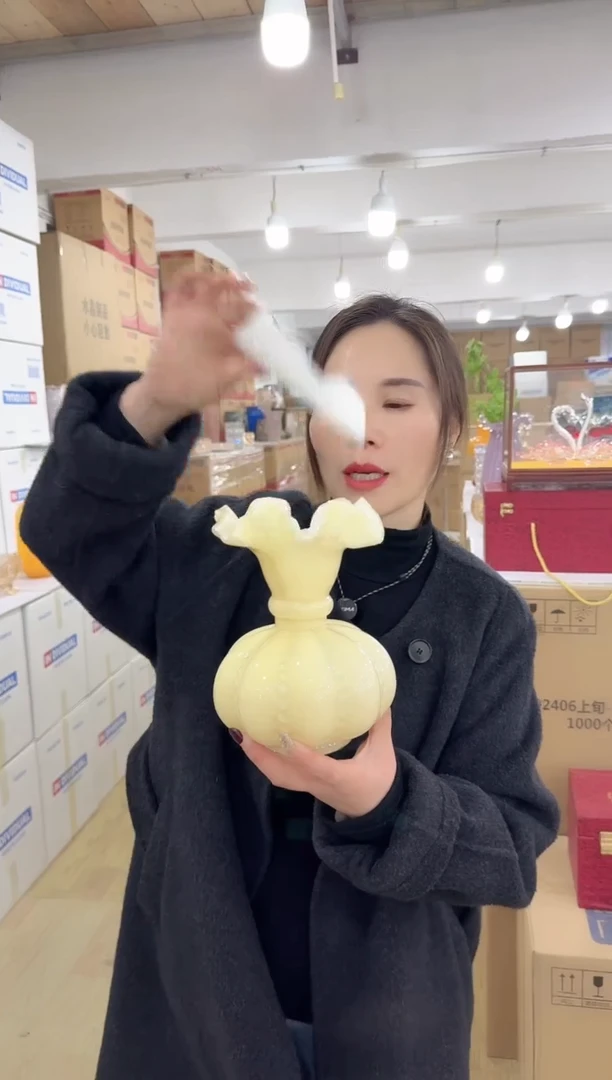 【闪购商品】无铅玻璃美全花器-a-早21