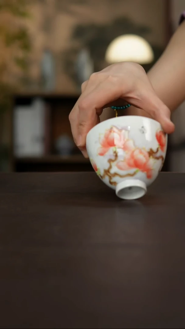 杯景德镇陶瓷杯碗柴烧多人