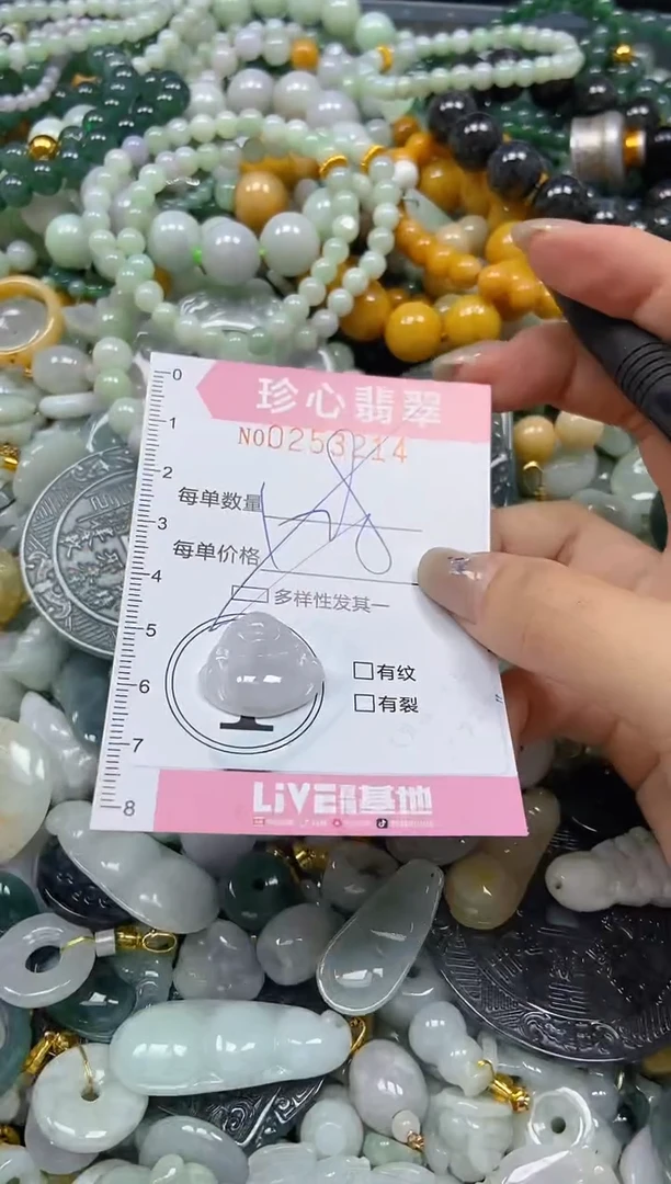翡翠未镶嵌颈饰闪购0253214多样性发其一