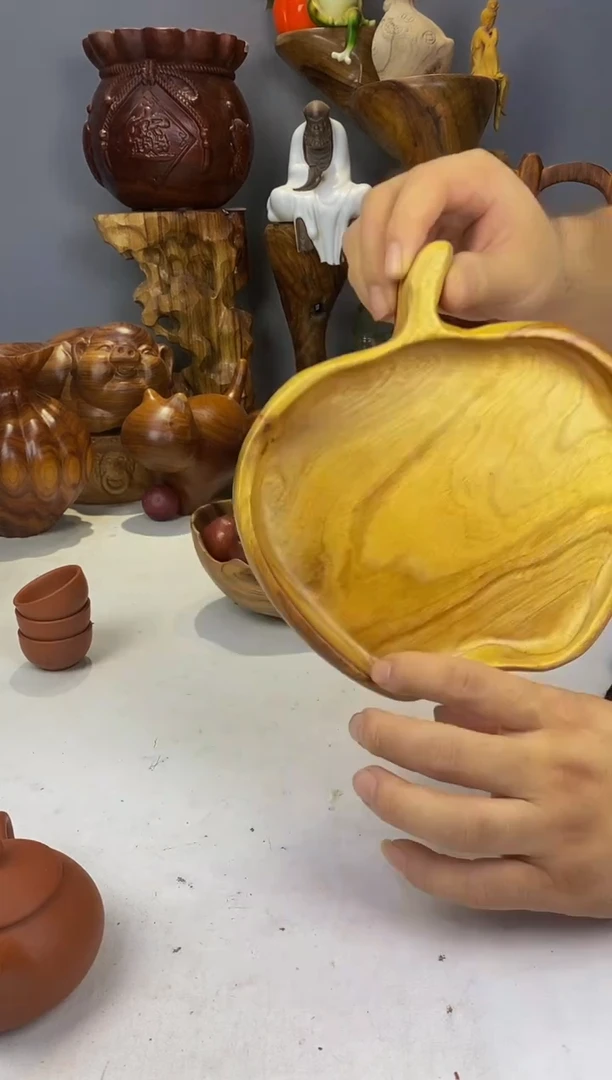 香樟木A6微瑕苹果干泡/尺寸20*21*4