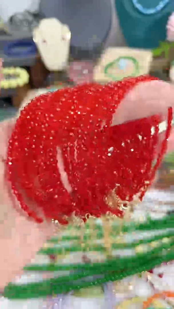 【闪购商品】尖晶石手链银S925镶嵌红9.9