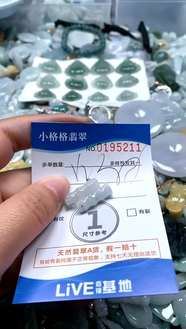 【闪购商品】翡翠颈饰未镶嵌闪购商品0195211