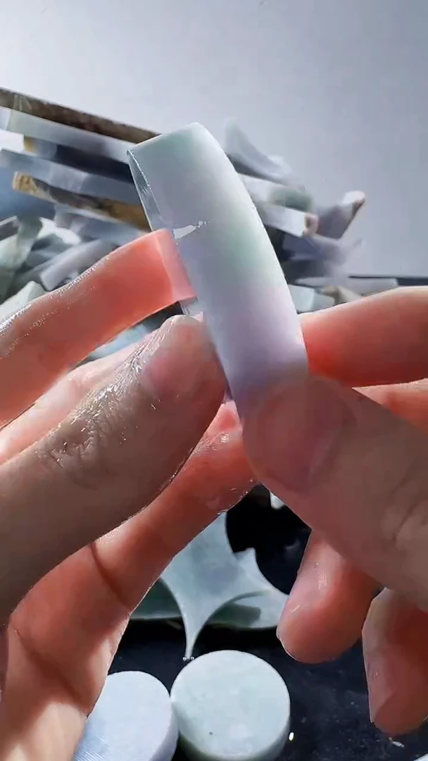 裸石翡翠缅甸翡翠A货文2703