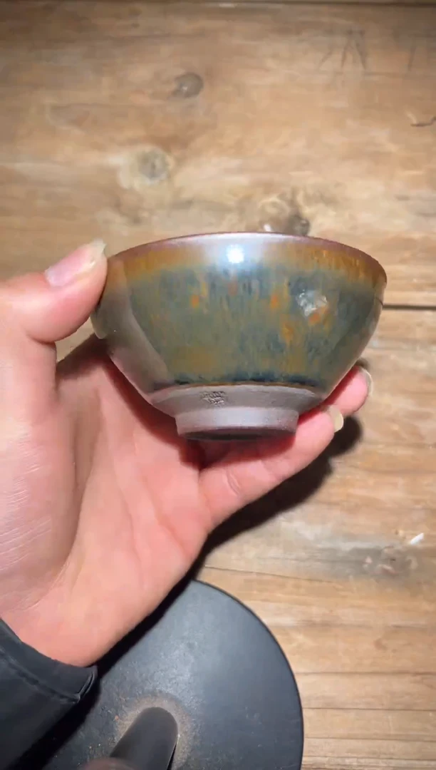 【闪购商品】茶盏老表精选柴烧263