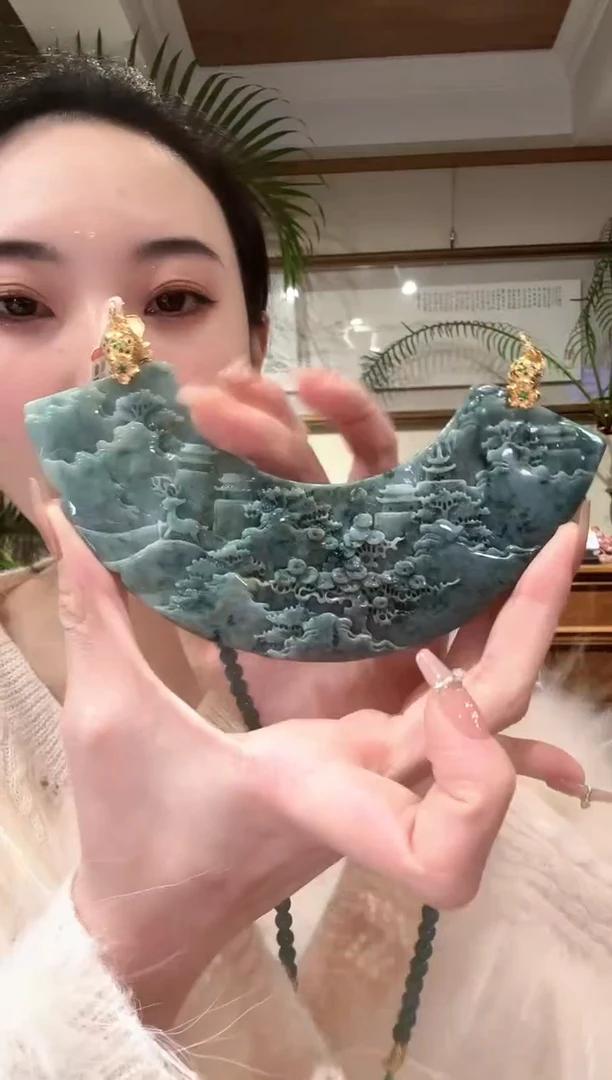 【闪购商品】翡翠颈饰未镶嵌国风