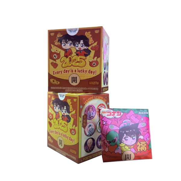 大宝拆卡-名谷《名侦探柯南》新春系列徽章盲盒！