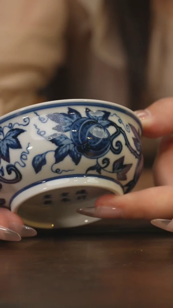 瓷片柴窑青花破价福利