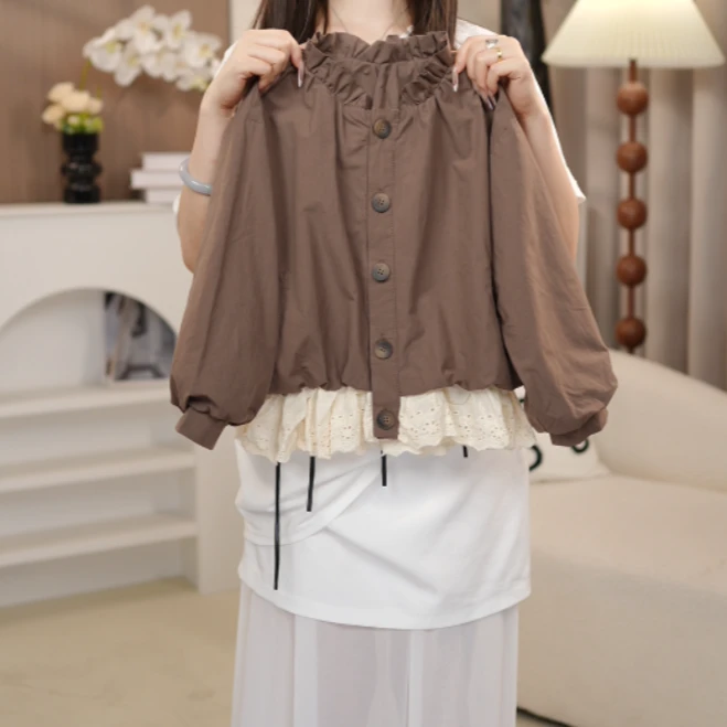 女童秋款外套2025年新款洋气儿童春秋装夹克衫