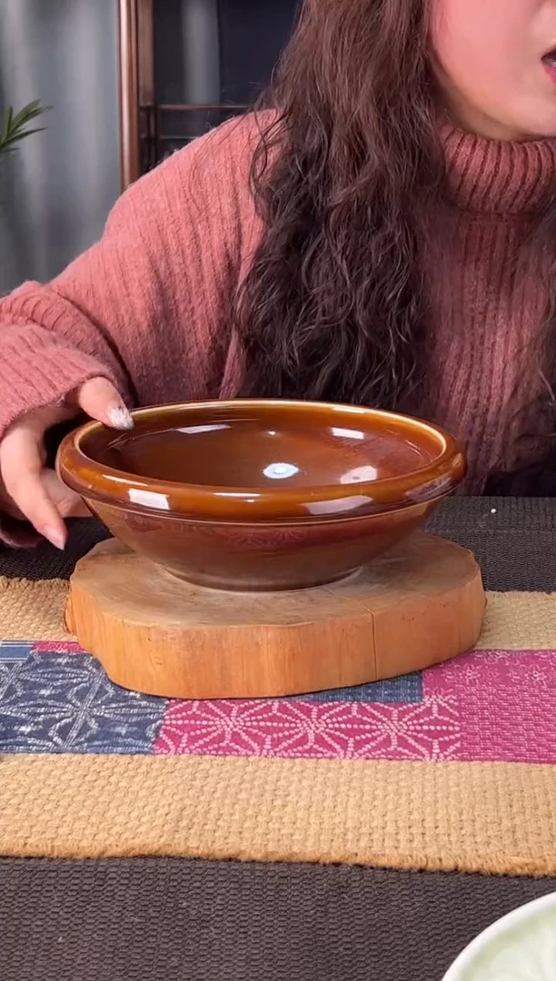 【闪购商品】碗福利8寸黄釉汤钵