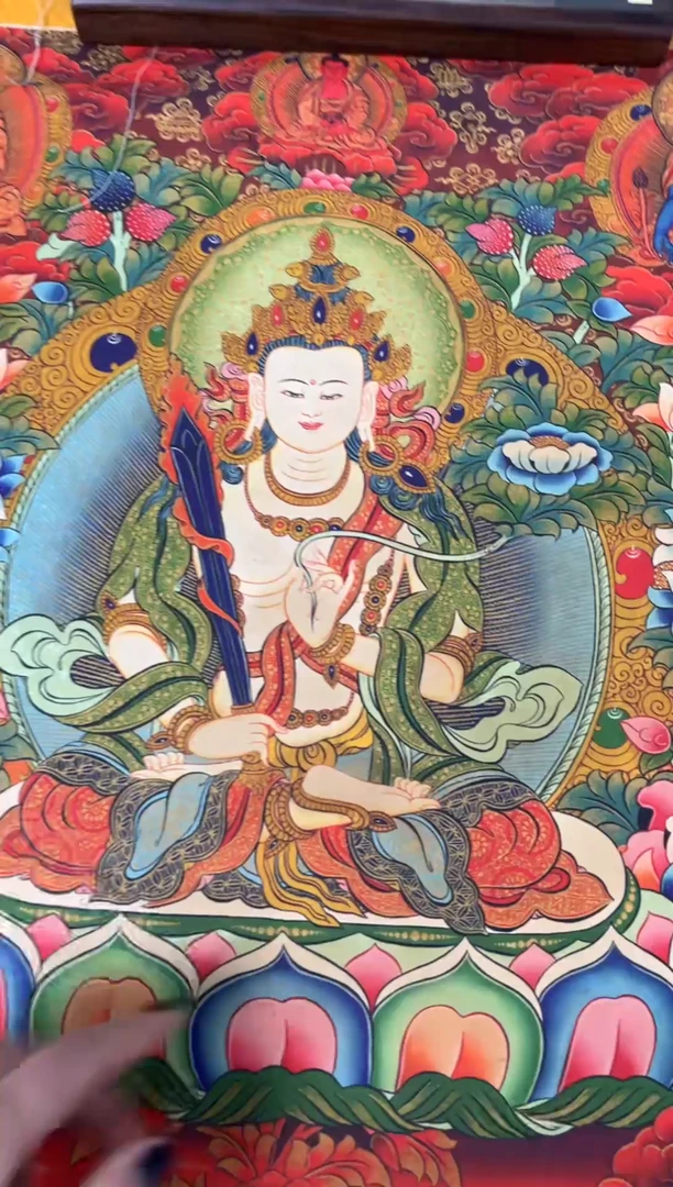 卷轴画晓晓的唐卡tk16