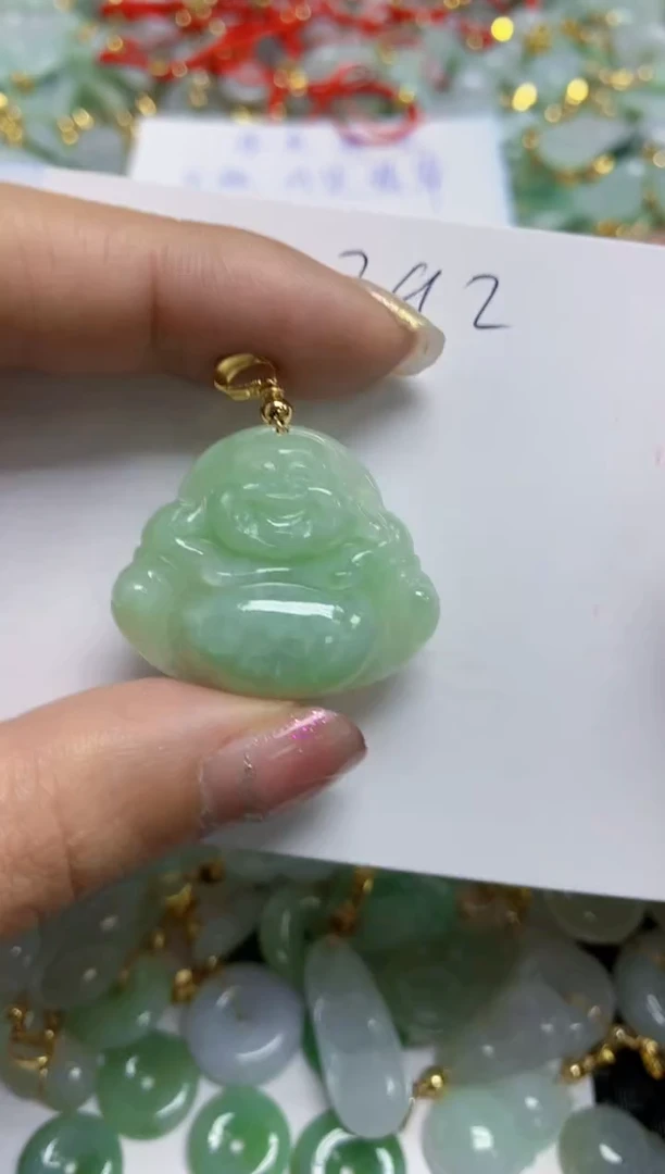 【闪购商品】翡翠颈饰合金  天然A货翡翠