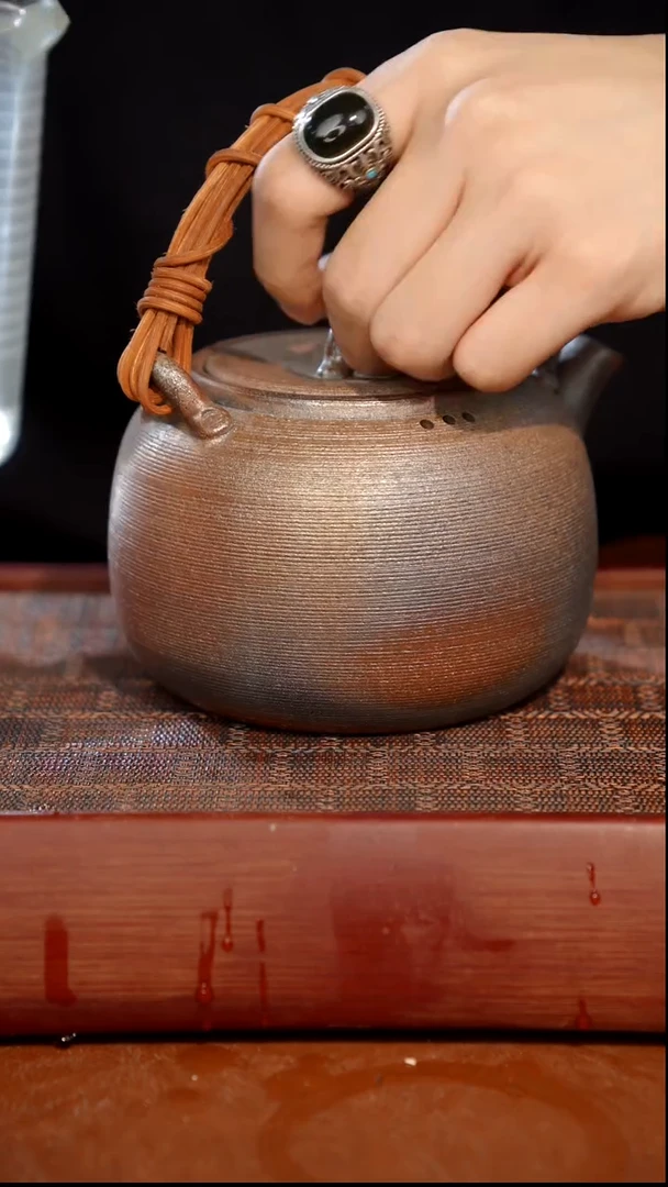 陶瓷奢瓷/瑞寅柴烧茶器（壶）860