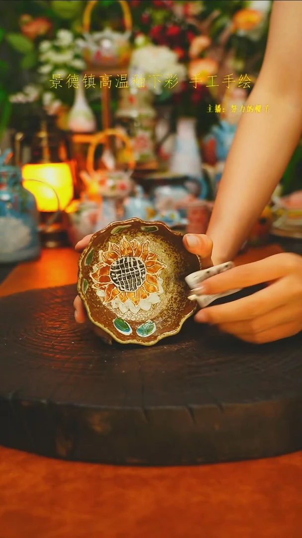 白沙素简陶瓷手作043