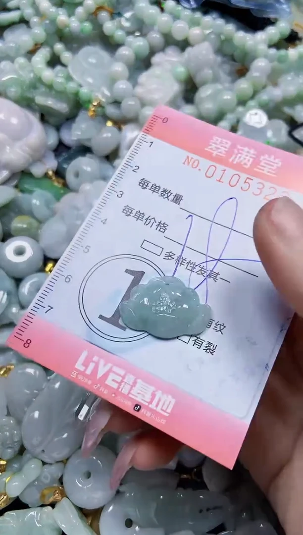 【闪购商品】翡翠颈饰未镶嵌闪购0105323