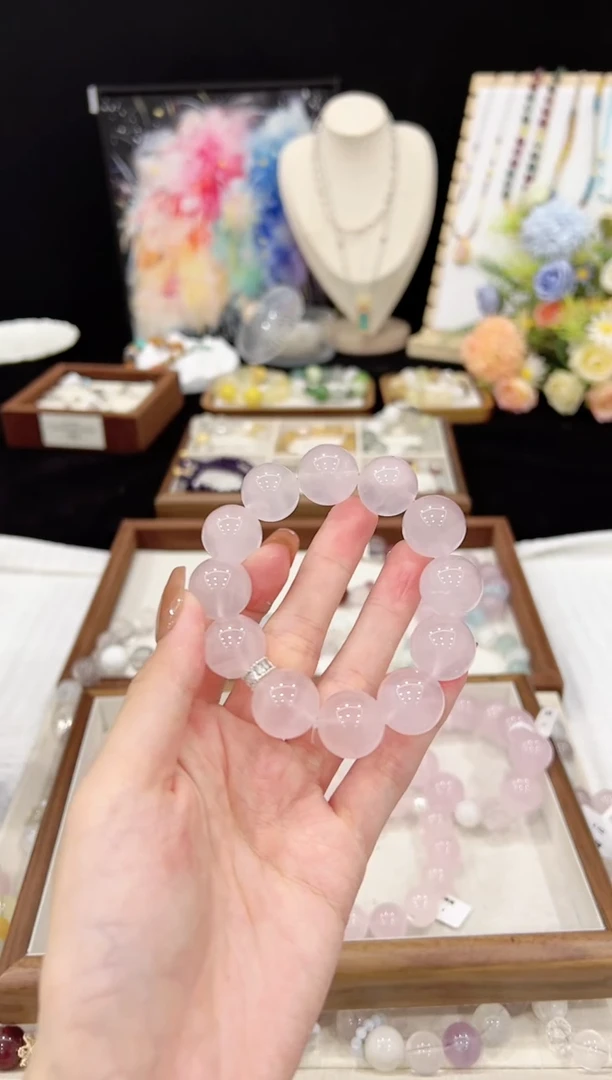 水晶手链未镶嵌天然水晶 多样性发货发其一 颜色微差