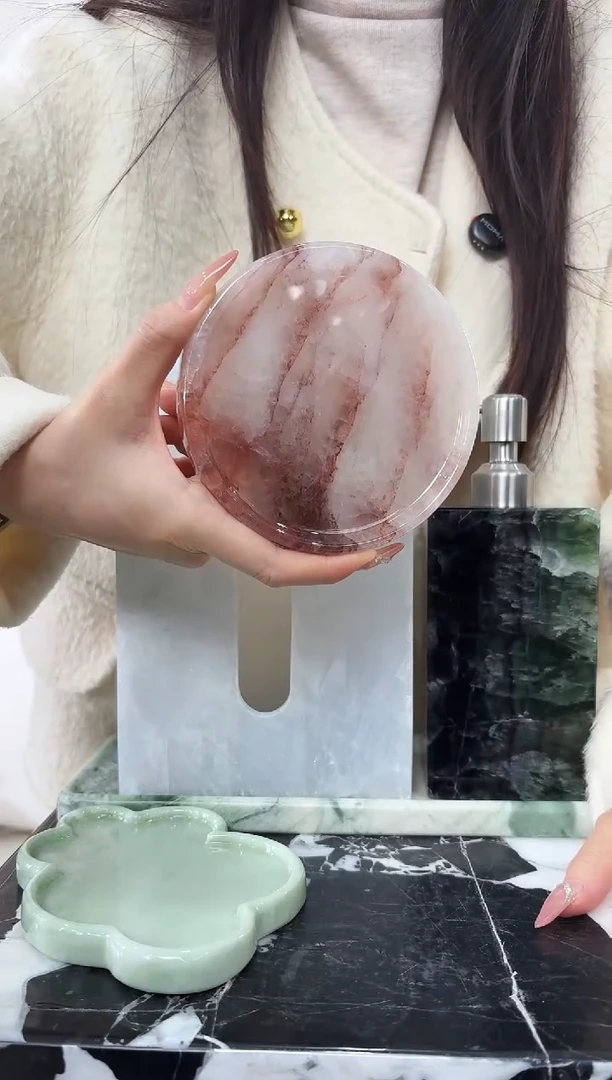 石材毛*慢粉萤石001