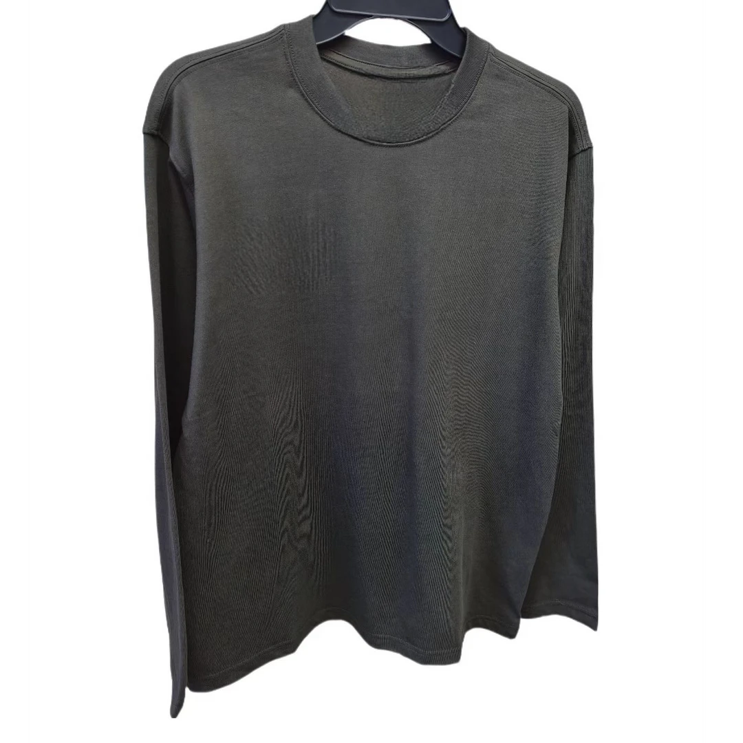 A1007    男士圆领长袖T时尚休闲百搭简约