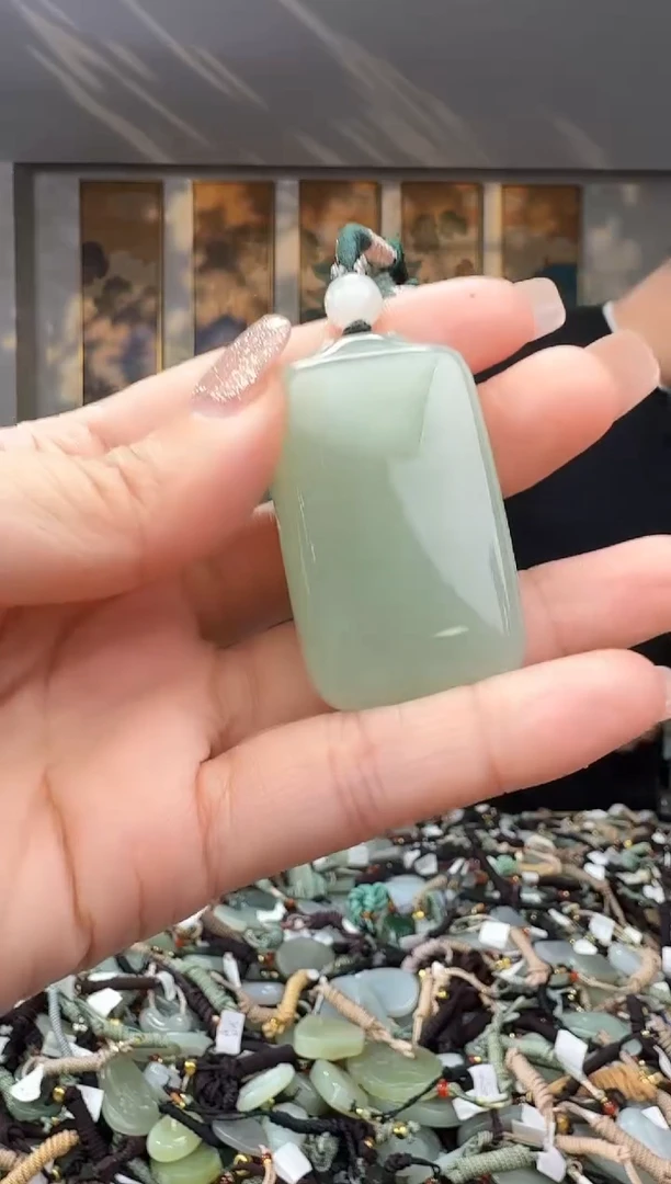 颈饰未镶嵌和田玉拍一发一多样性发货