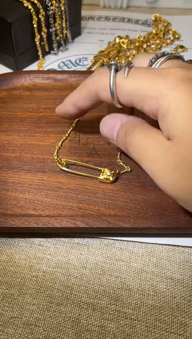 醋酯纤维金色别针+++000