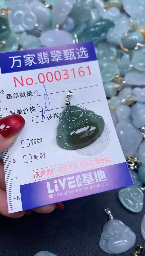 颈饰未镶嵌翡翠3161
