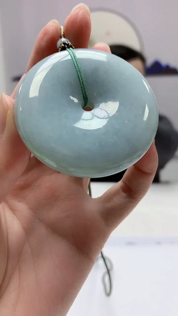 【闪购商品】定制翡翠未镶嵌4852zm-毛货挂件扣子33