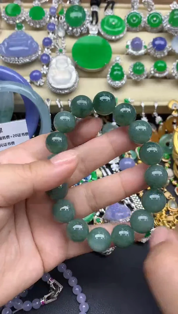 未镶嵌手链翡翠237-春日珠宝