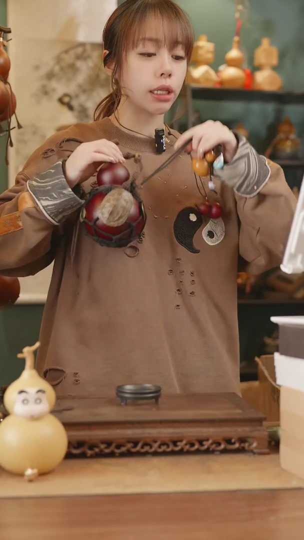 【闪购商品】175号精品天然大漆工艺防渗内胆酒葫芦~