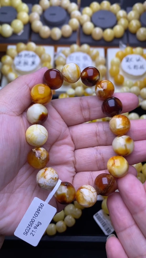 裸石琥珀未镶嵌大小姐珠宝严选146