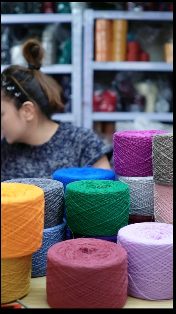 羊绒欢姐手编线D725