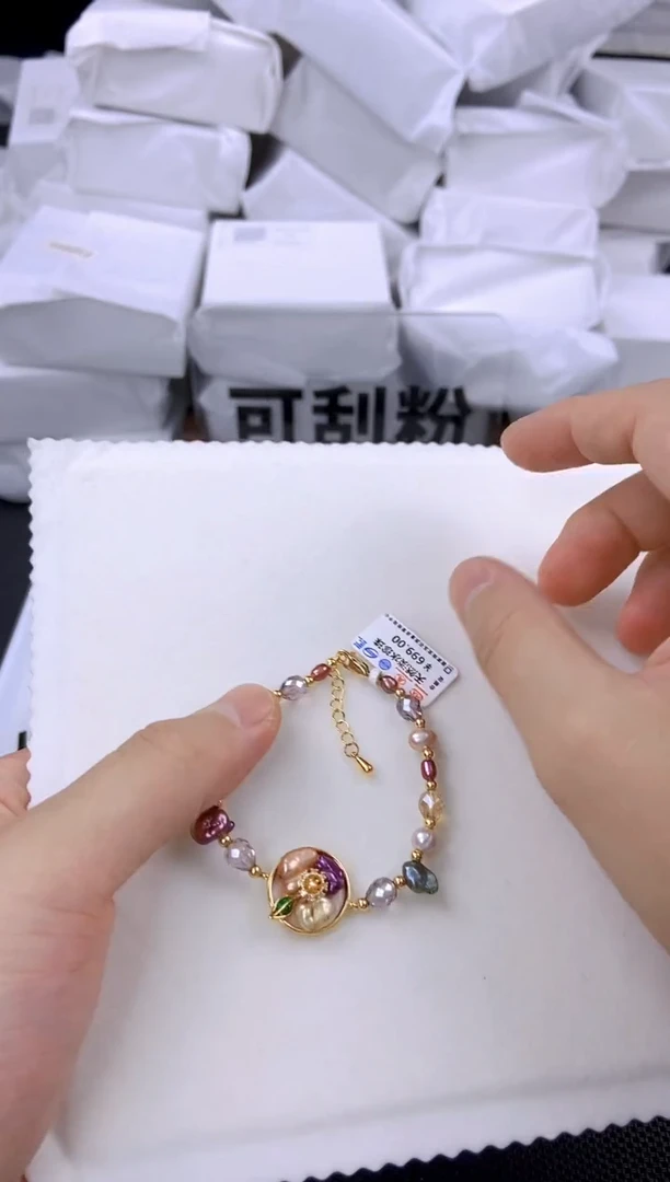 未镶嵌耳饰淡水珍珠sl1024