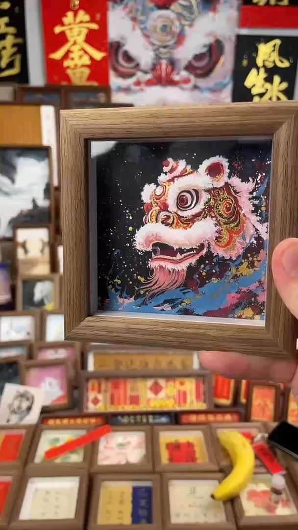 国画纯手绘书法绘画作品